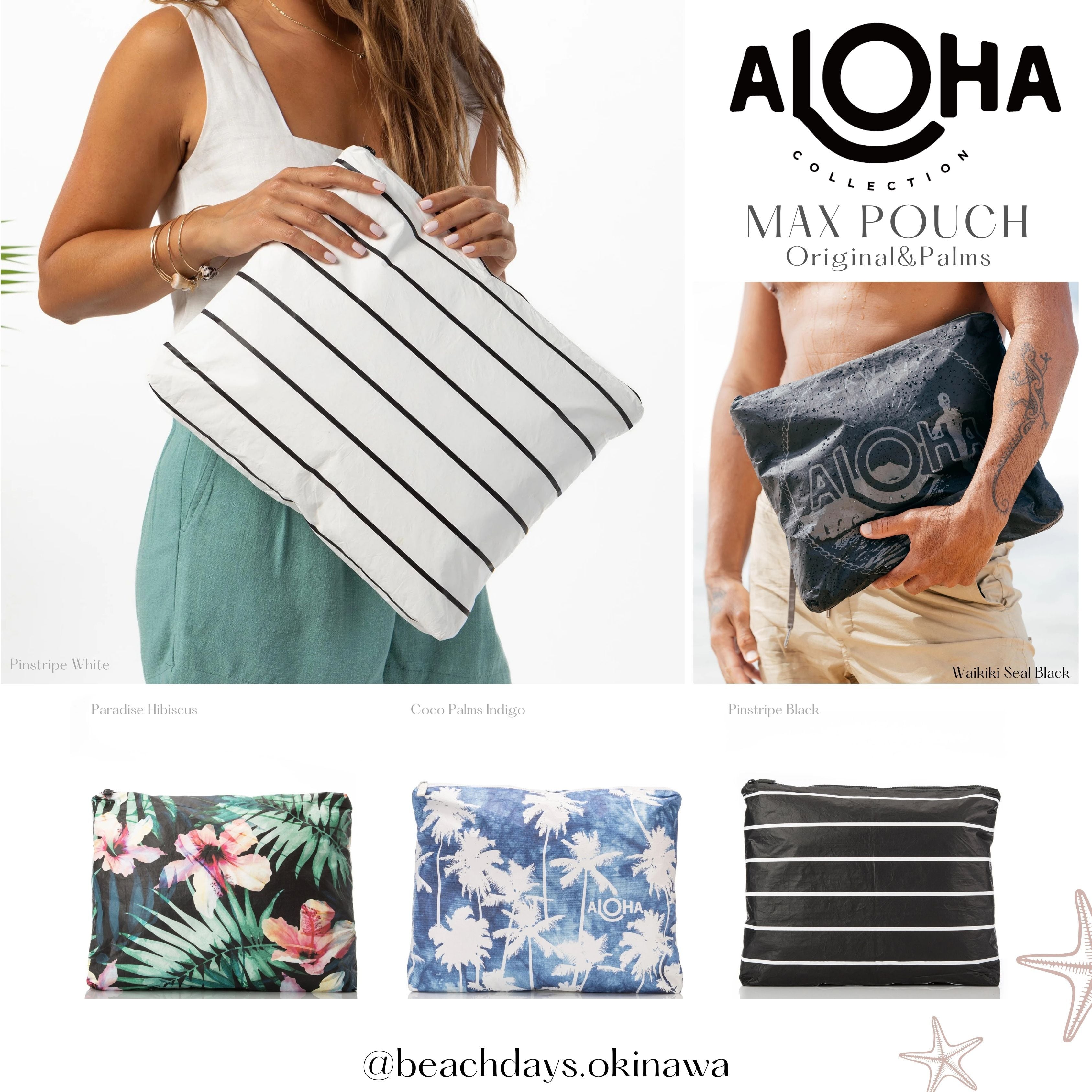 AP4-X-OP アロハコレクション クラッチバッグ ポーチ Lサイズ