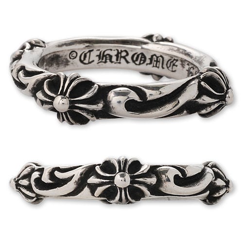 CHROME HEARTS クロムハーツ RING リング】SBTバンドリング【送料無料