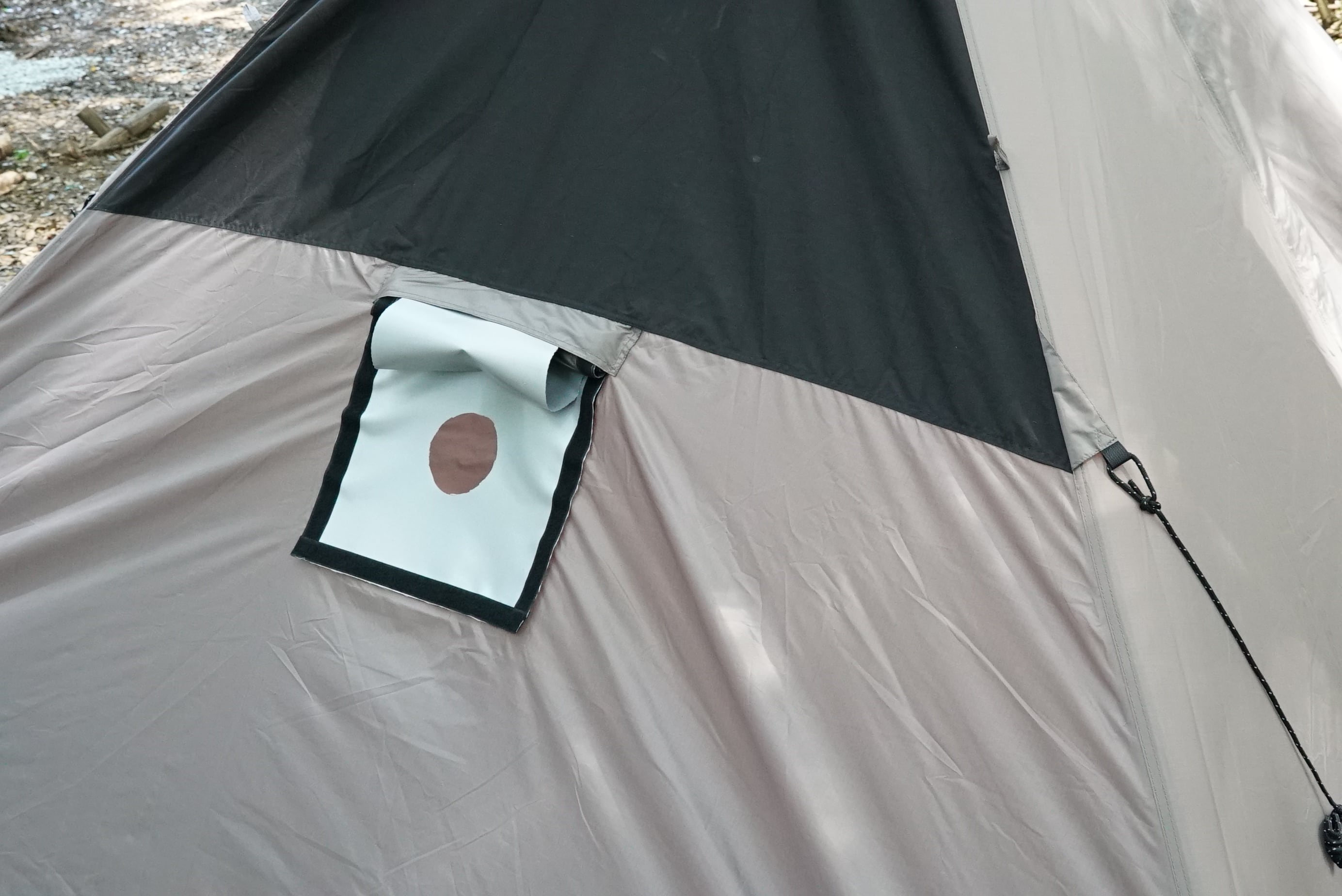 キリシマテント TCとポリエステルを縫い合わせた世界初のテント