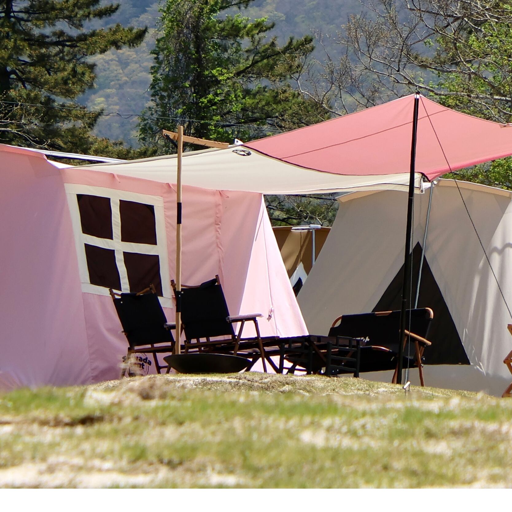 木製ランタンスタンド | 沢田テント