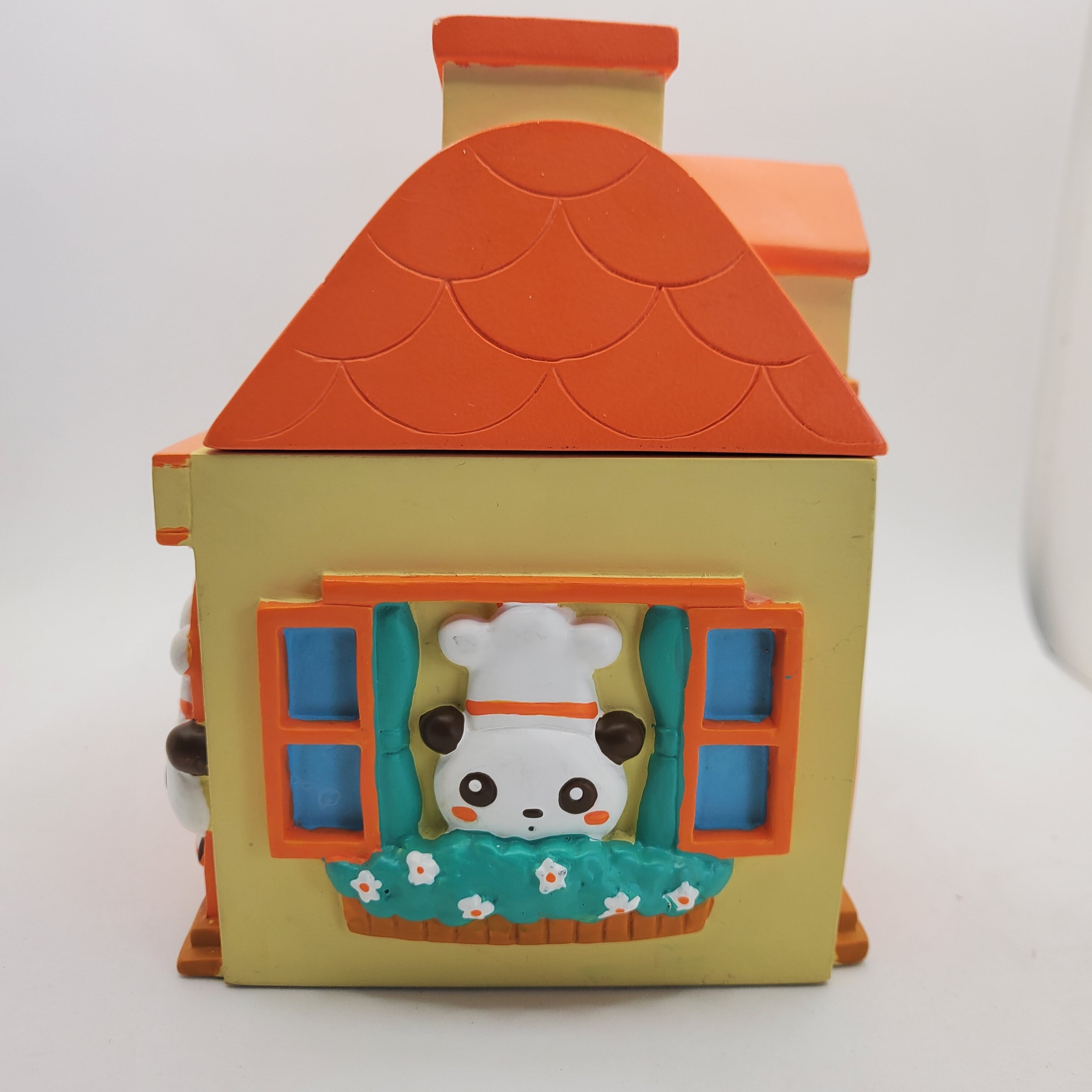 ちょこぱんだ パン屋の小物入れ ポリストーン製 2001年 サンリオ