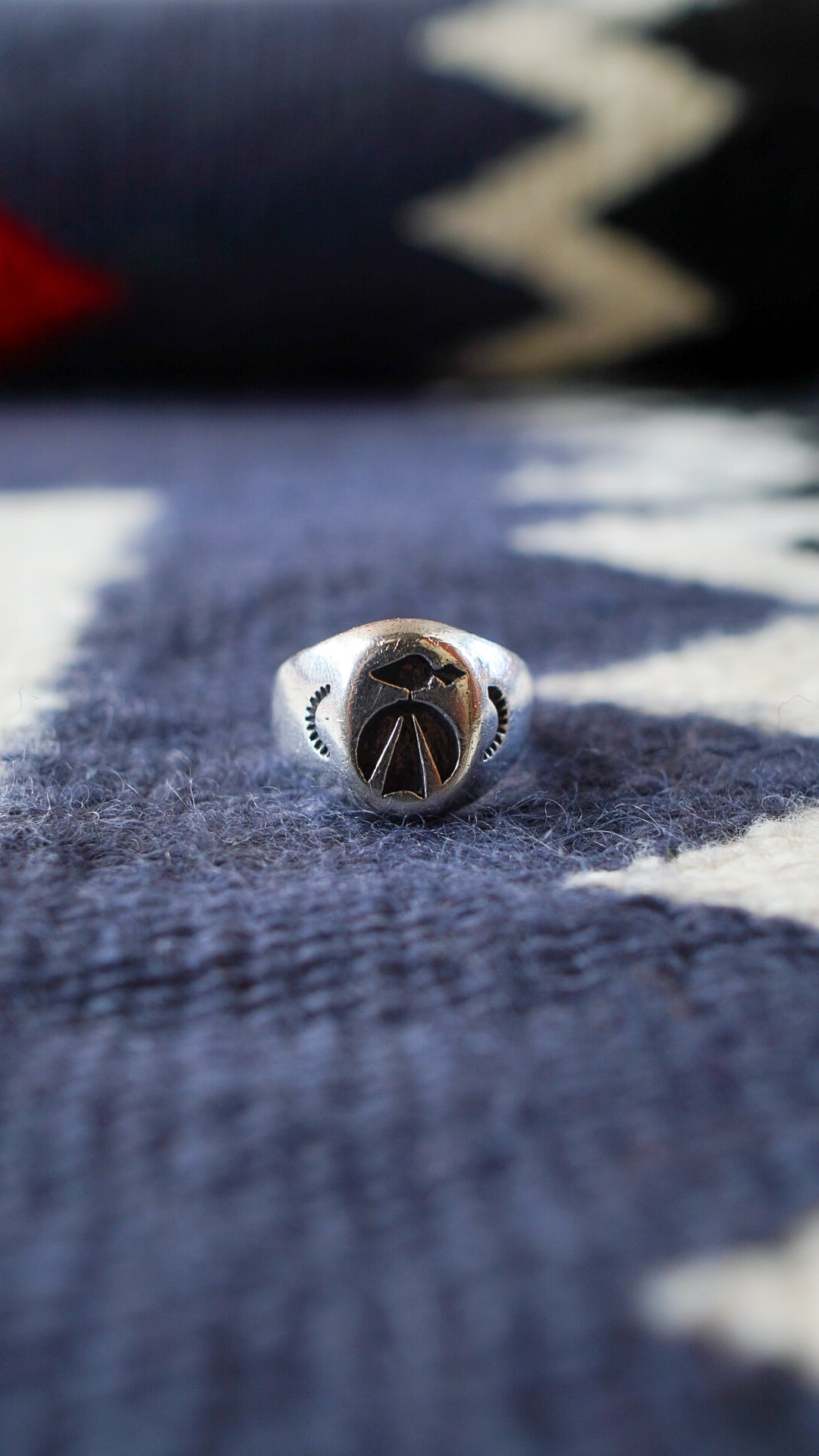 1940-1960s】ナバホ サンダーバード リング 《ネイティブアメリカン