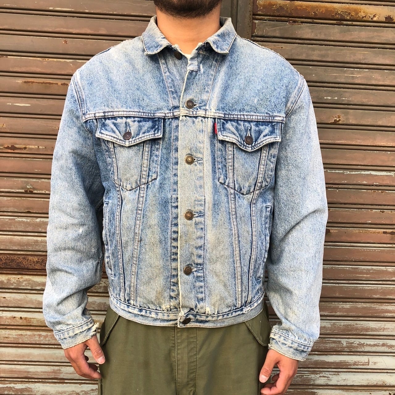雰囲気抜群 90s EURO Levi's 70503-02 デニム ジャケット ユーロ