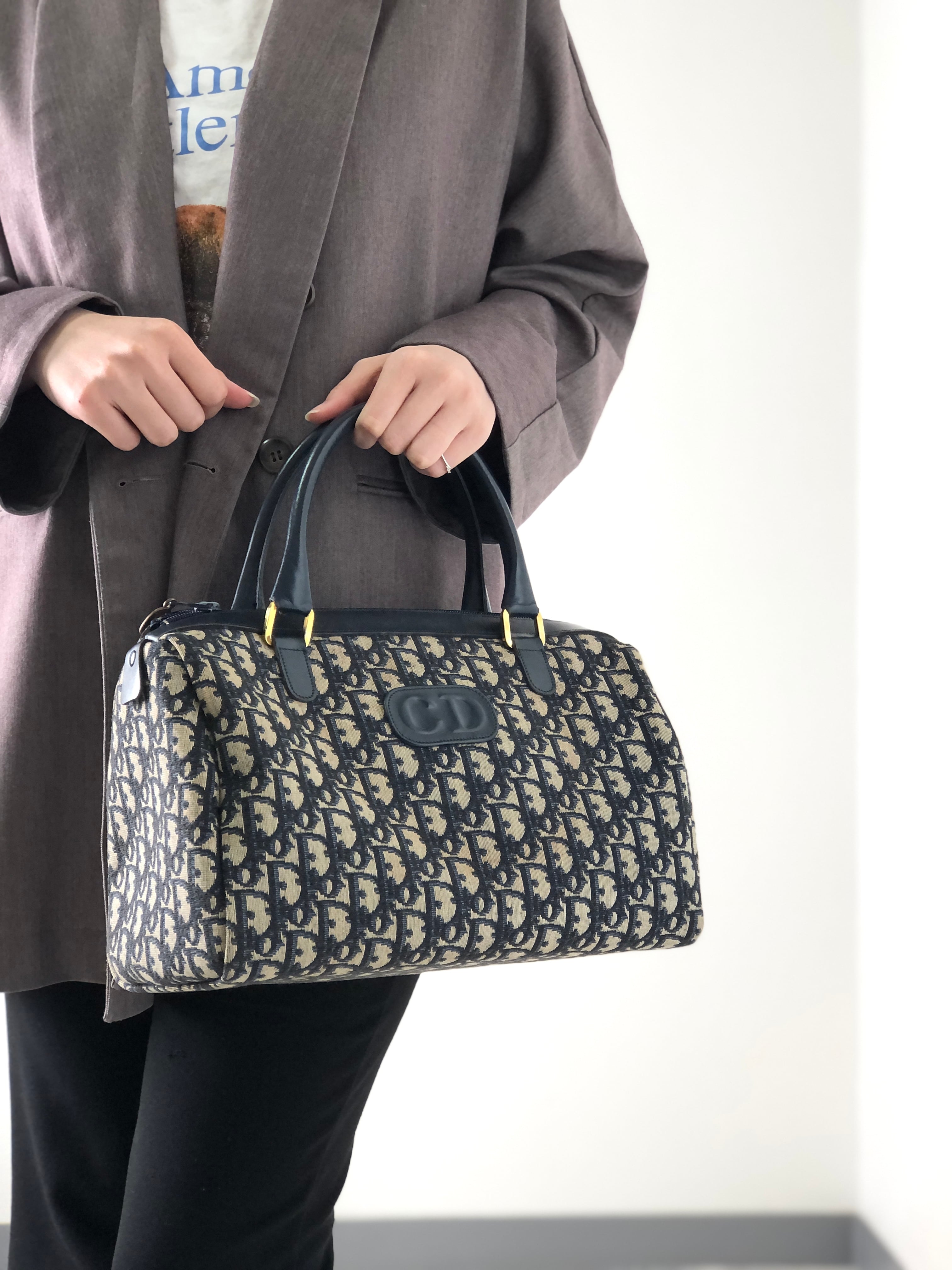 Christian Dior オールド ディオール トロッター ミニボストン 【公式