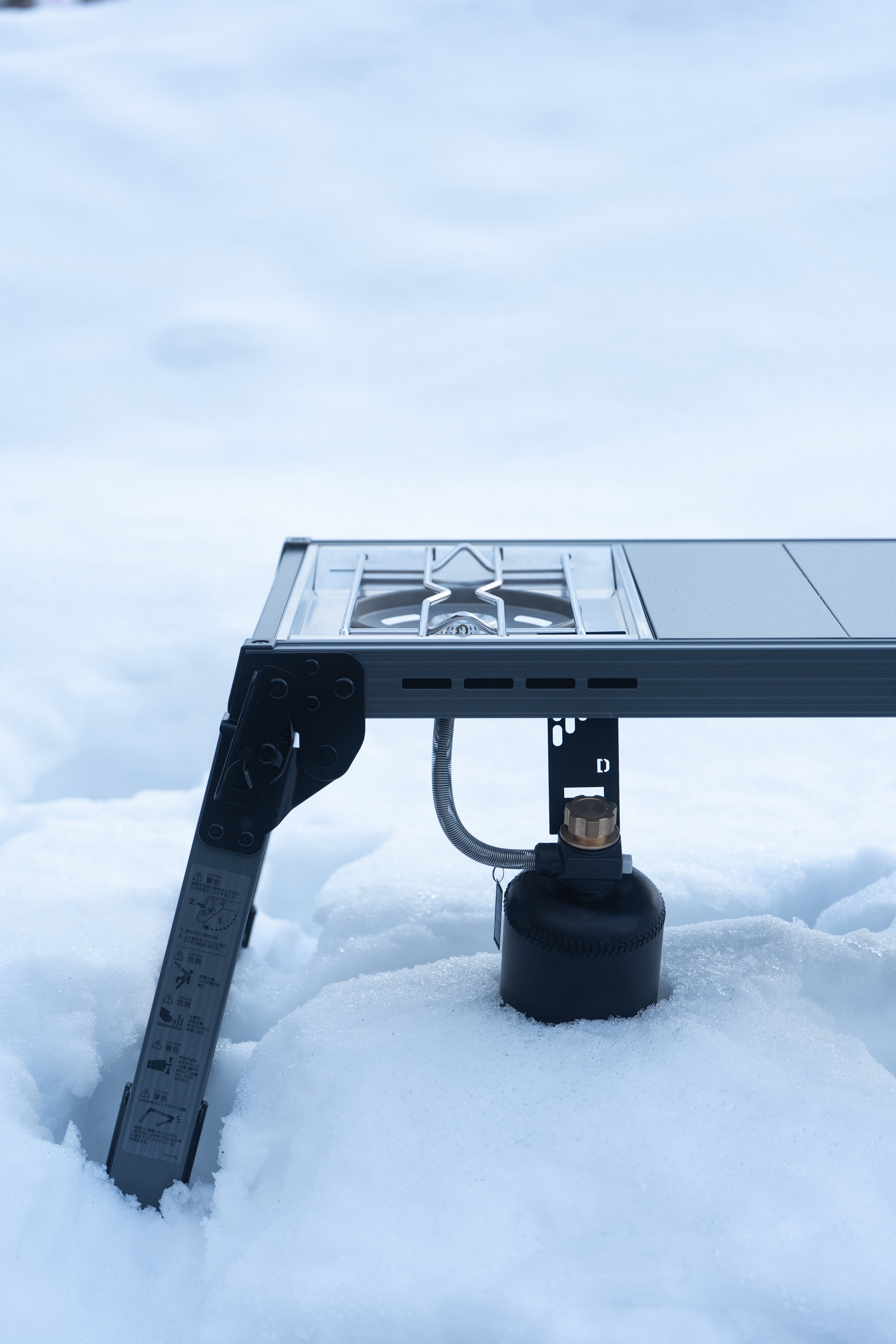 LOCKFIELD EQUIPMENT x HASEGAWA CAMP コラボ アルミグリルテーブル