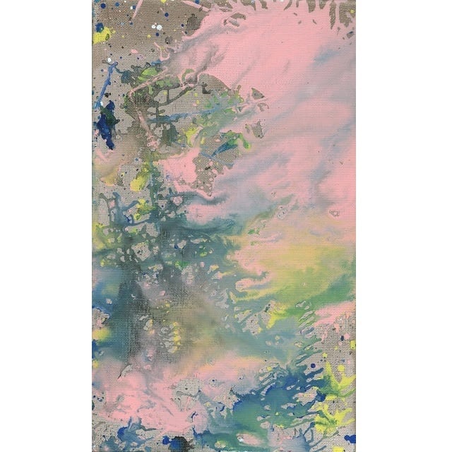 ジャズ」 キャンバスにアクリル * 絵画 現代アート 抽象画 内野隆文