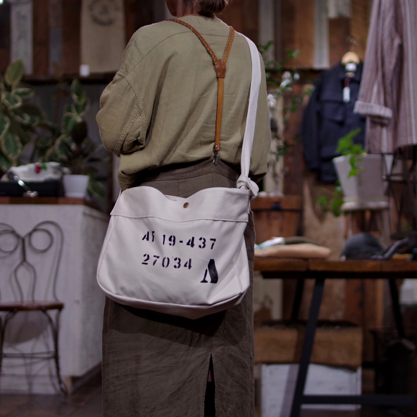 Hand Made Newspaper Bag #1 / ハンド メイド ニュースペーパー バック