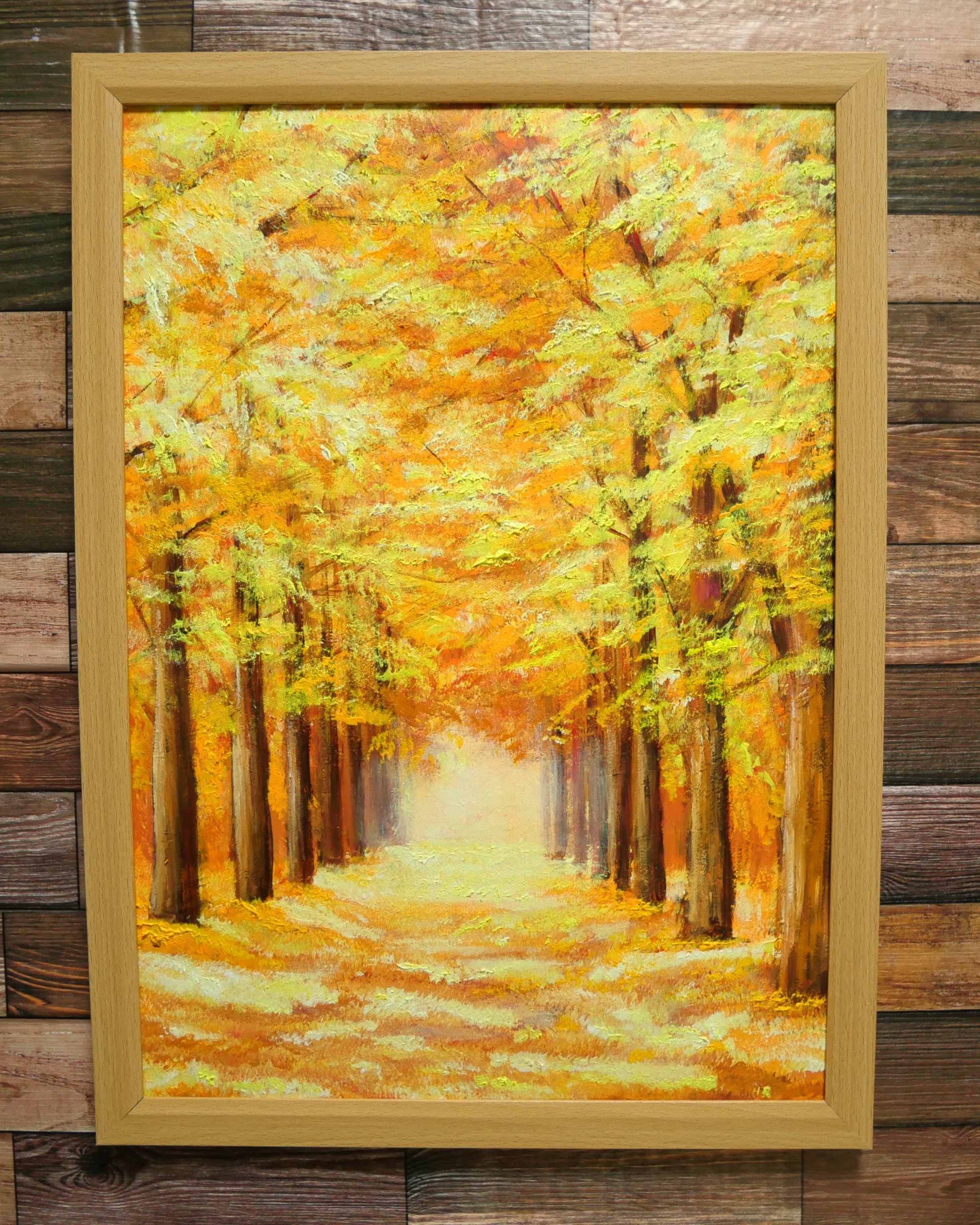 油絵 絵画 【黄金のトンネル】 | HIROSHI1990