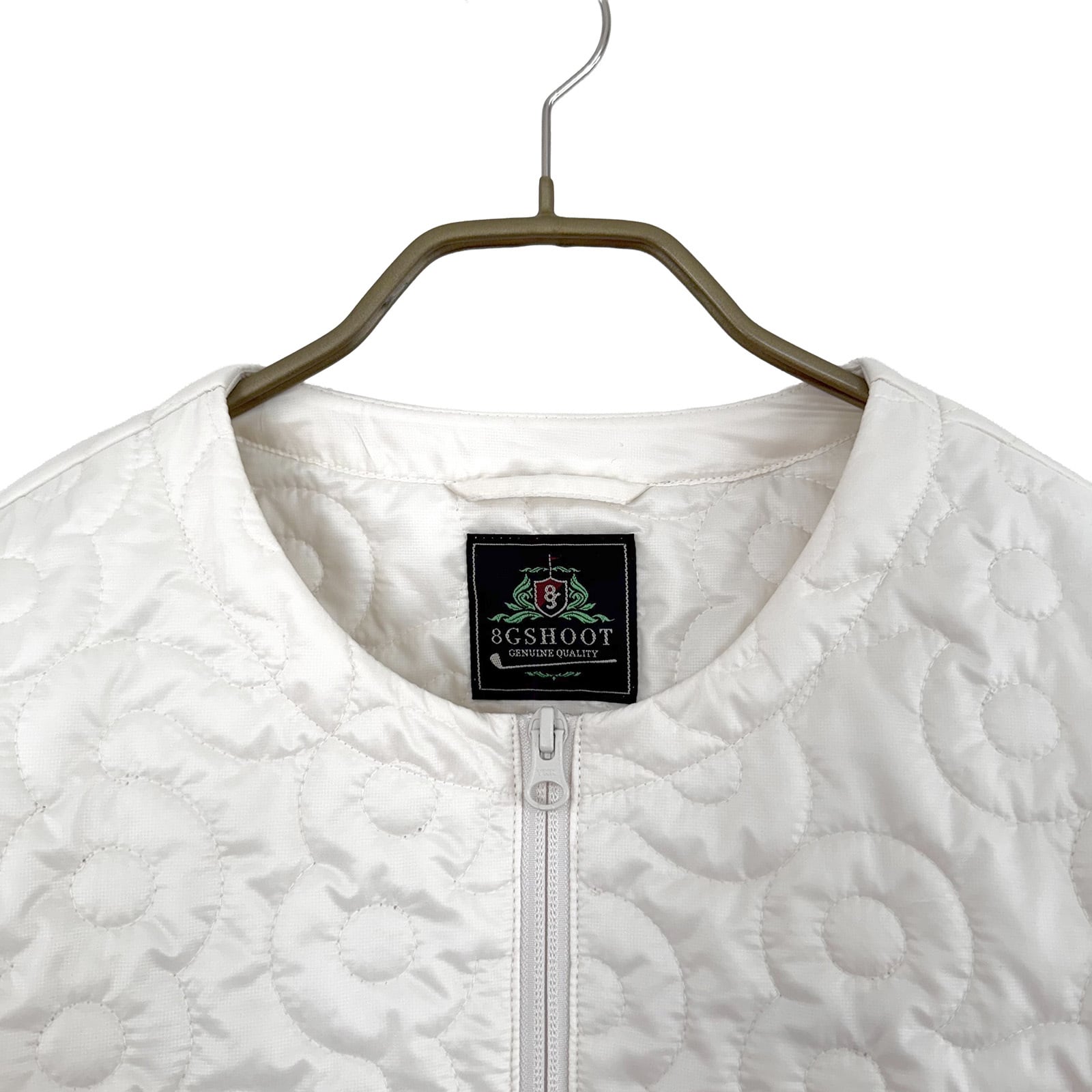 8G QUILTING JACKET -WHITE- | 8G SHOOT WEBSTORE