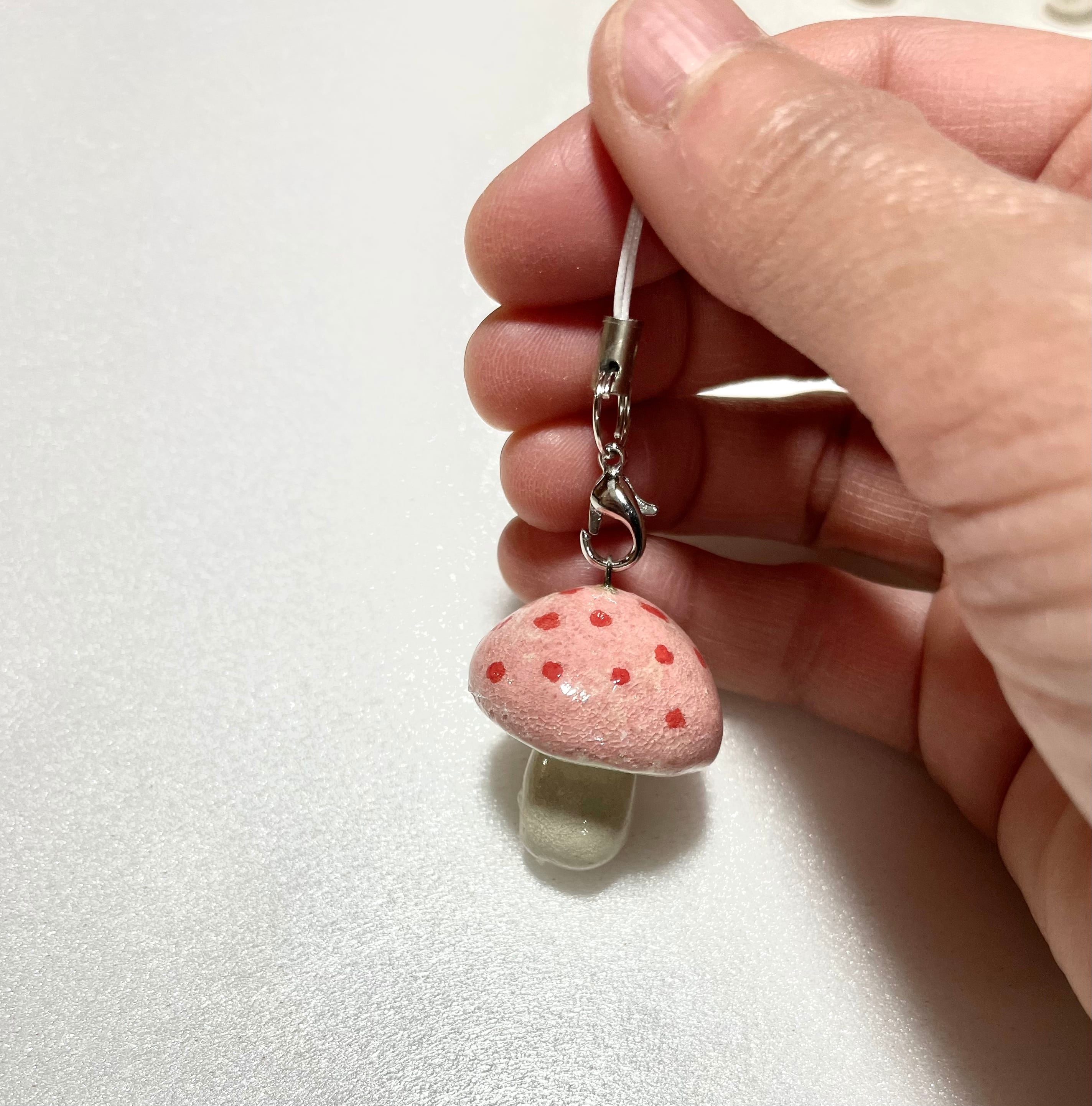 きのこ屋CHIPPYきのこストラップD（楽焼き） | オリきの商店