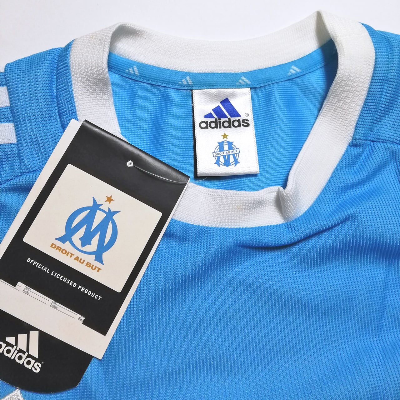 マルセイユ 2002-03 adidas アウェイ半袖 ユニフォーム（インポートS