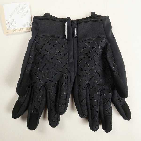 Size【M】 SUPREME シュプリーム 24AW WINDSTOPPER Zip Gloves Black