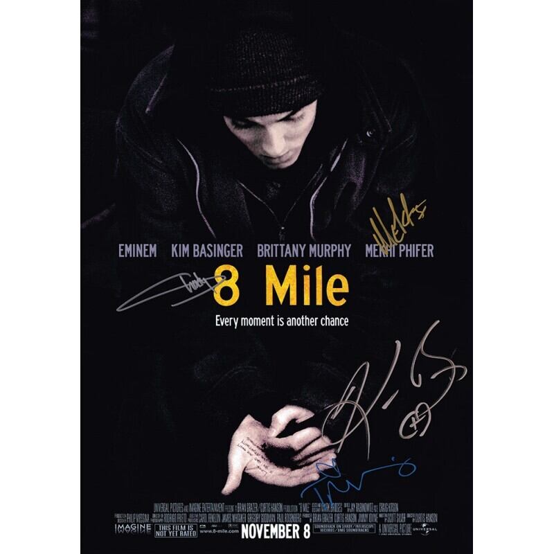 8 MILE(エイトマイル) 【4名直筆サイン入りミニポスター】 | searchlight
