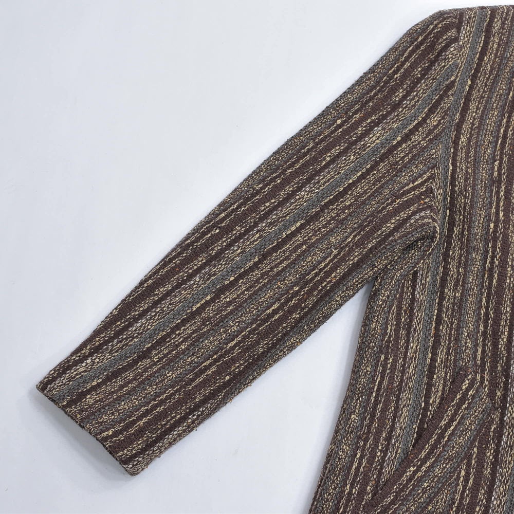 90s～ フランス製 agnes b アニエスベー マルチカラー ミックスニット