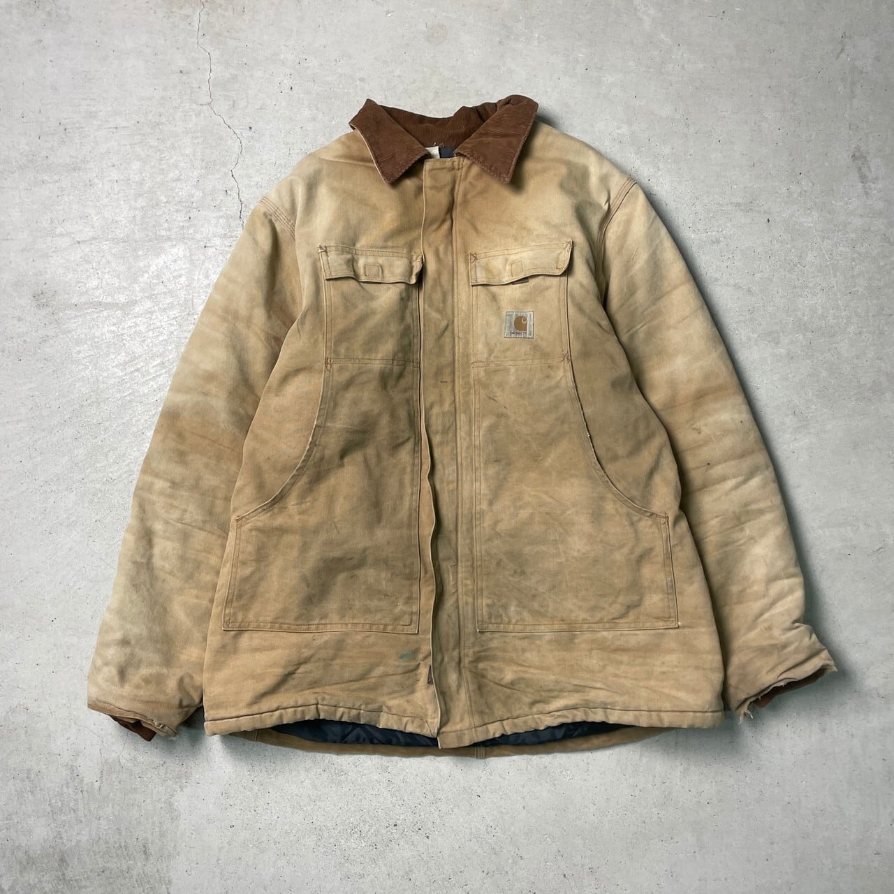 80年代 USA製 Carhartt カーハート ダック地 トラディショナルコート