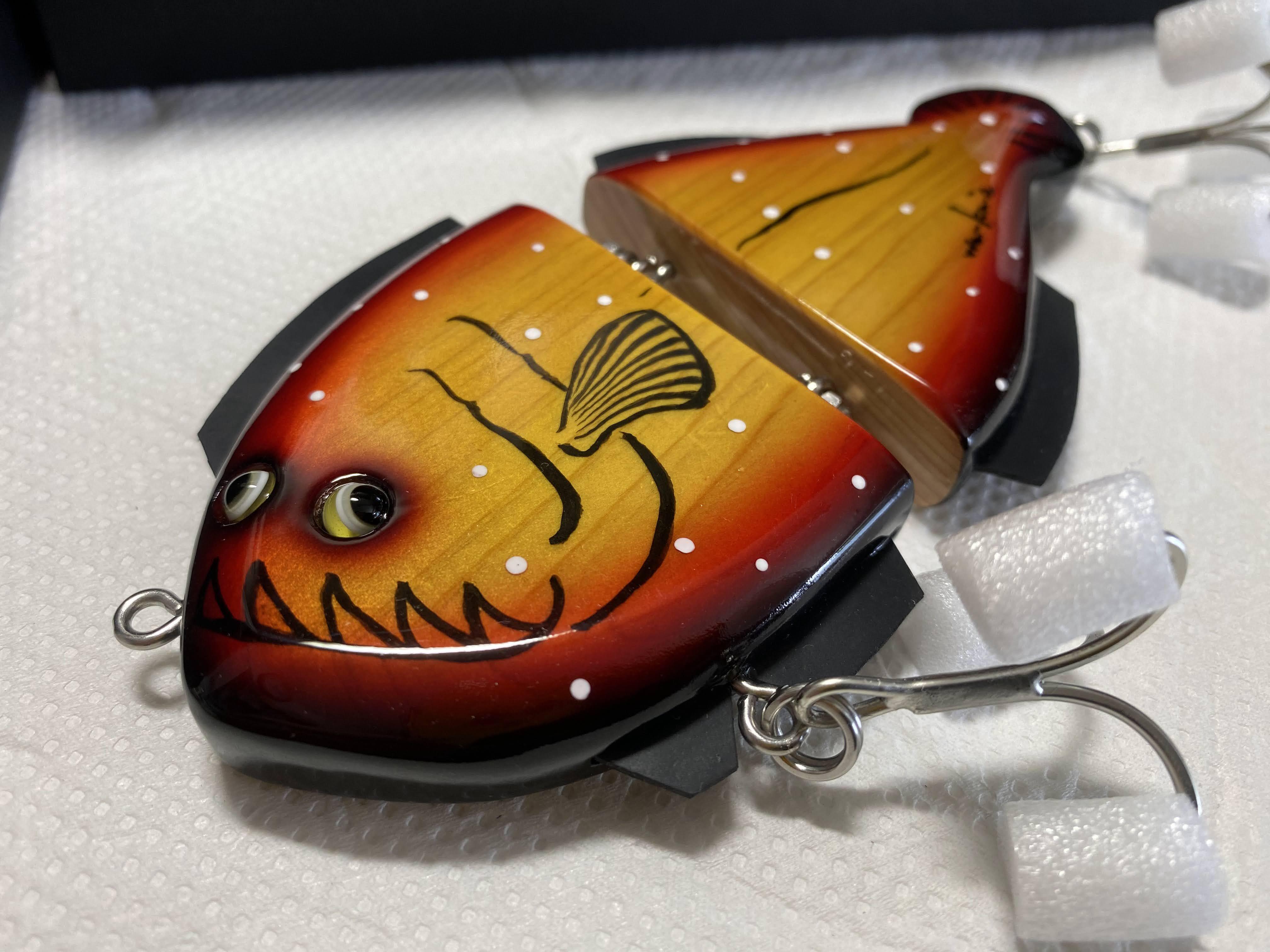 ハンドメイドトップウォータープラグ「WA-KA-'S]