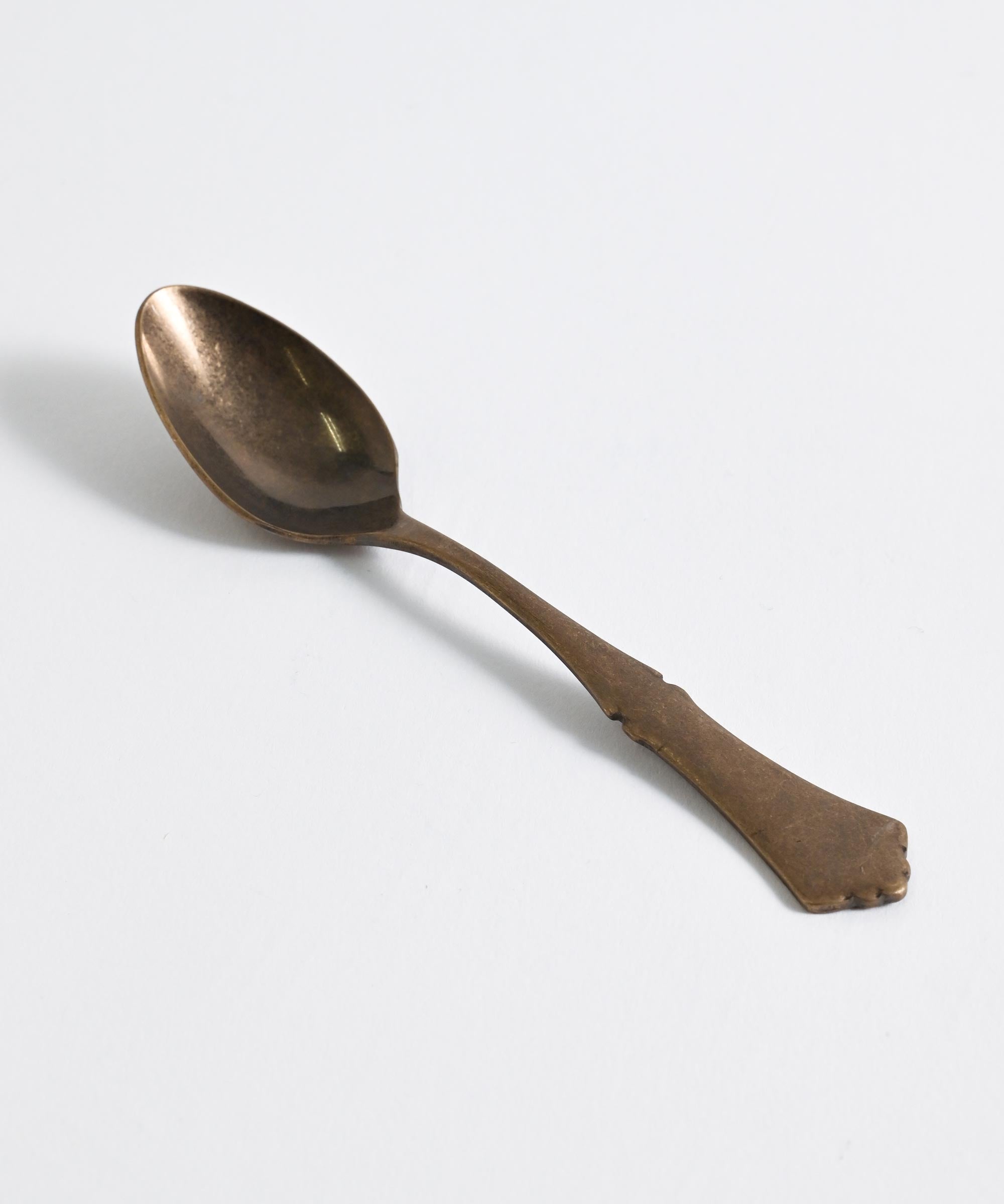 高桑金属】クラシカル アンティークゴールド (ティースプーン/ケーキ