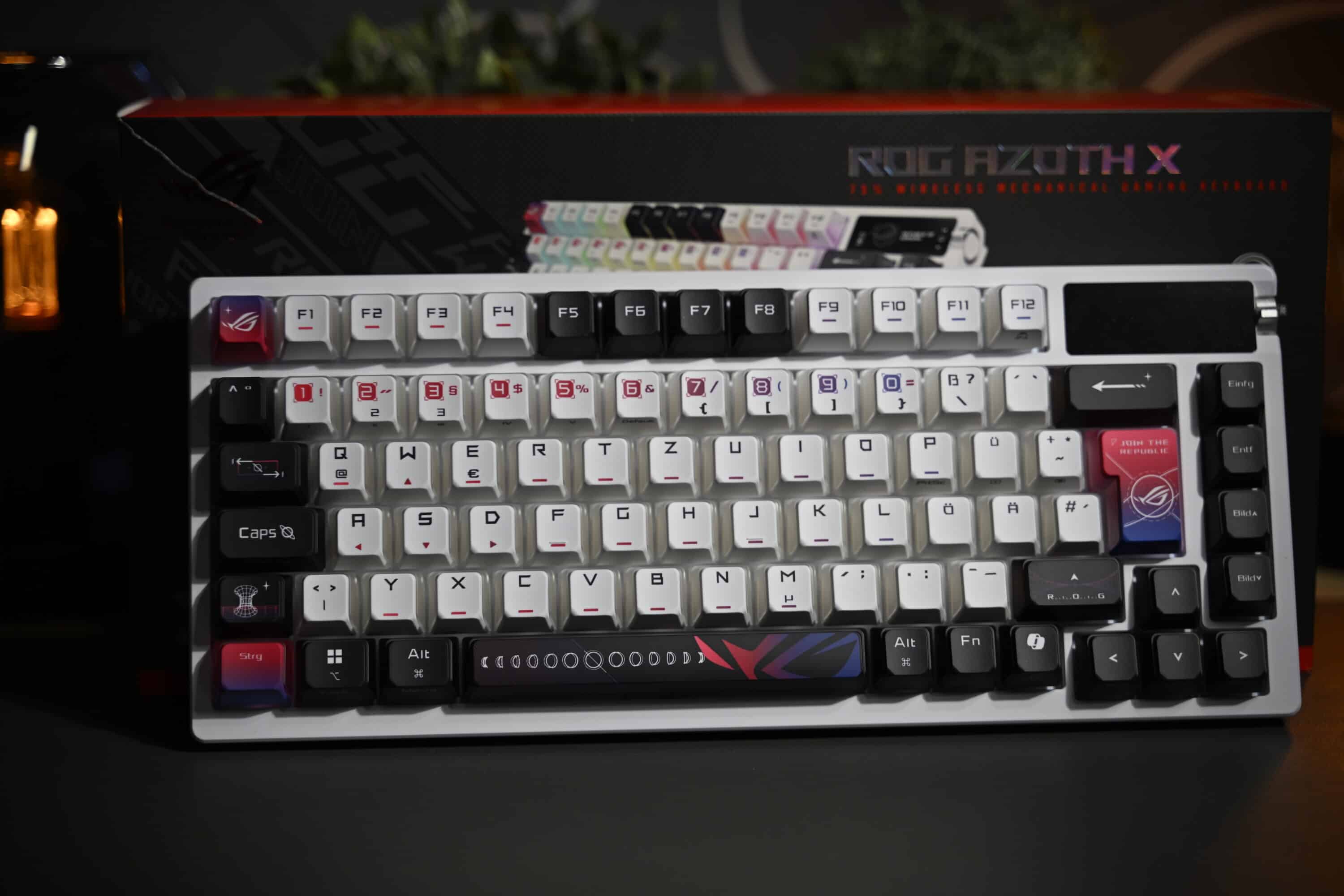 ASUS ROG Azoth X review: Mechanical custom keyboard with a playful