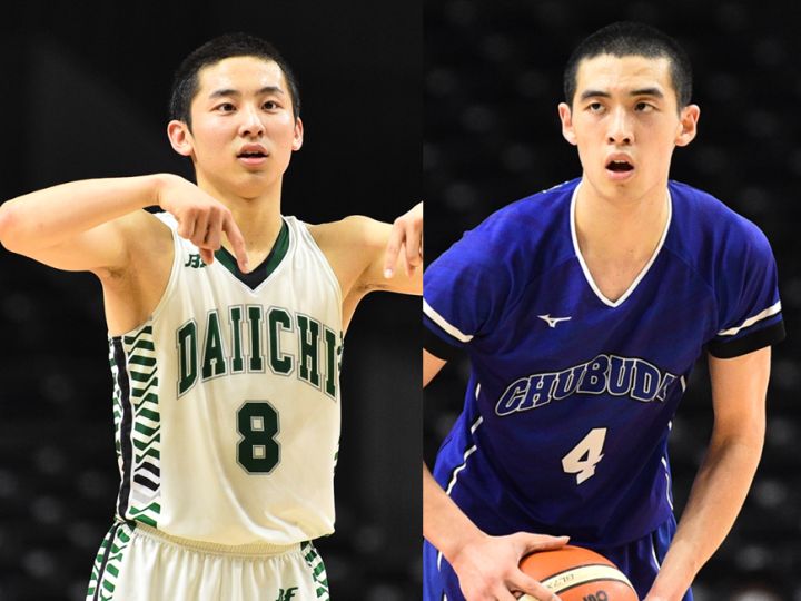 ウインター最終日、福岡第一と中部大学第一の決勝戦はポイントガード