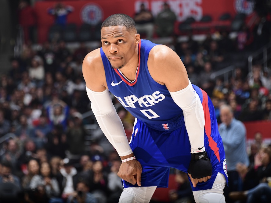 NBA】待望の復帰を果たしたクリッパーズのラッセル・ウェストブルック
