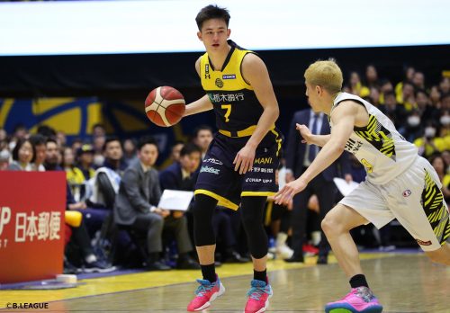 テーブス海がBリーグデビュー戦で12得点「緊張する暇がなかった