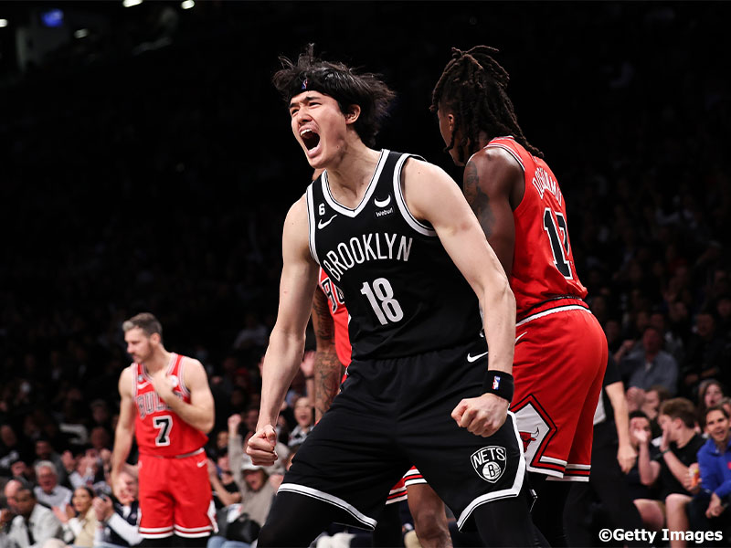 渡邊雄太、3Pやダンクで今季最多10得点…2ブロックとディフェンスでも