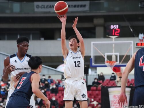 藤枝明誠が昨年王者・福岡大大濠を撃破！ 28得点の赤間が勝利の立役者