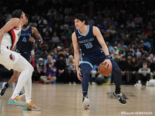 グリズリーズがブレイザーズに敗戦…渡邊雄太は約17分の出場