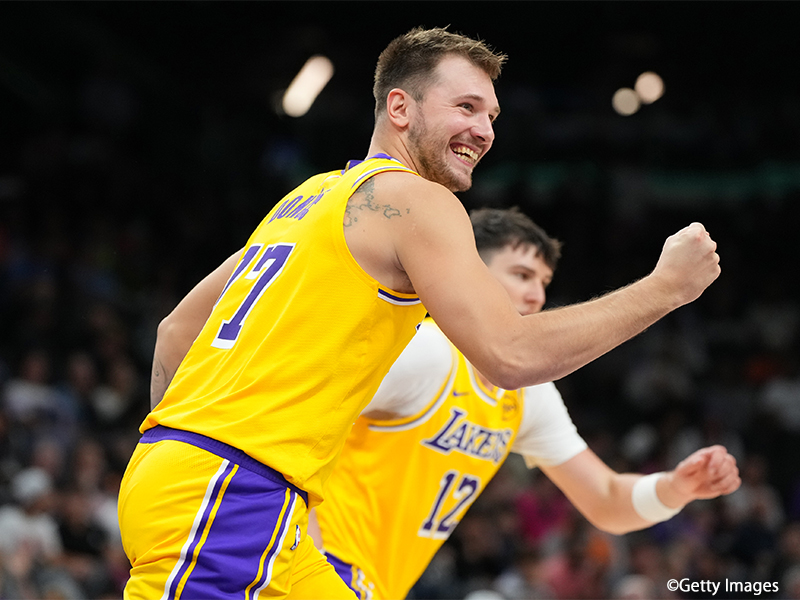 八村塁がプレシーズン欠場…レイカーズはドンチッチとスマートが初出場