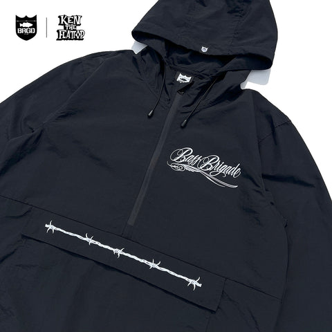 KTF × BASS BRIGADE ANORAK JACKET - BLACK