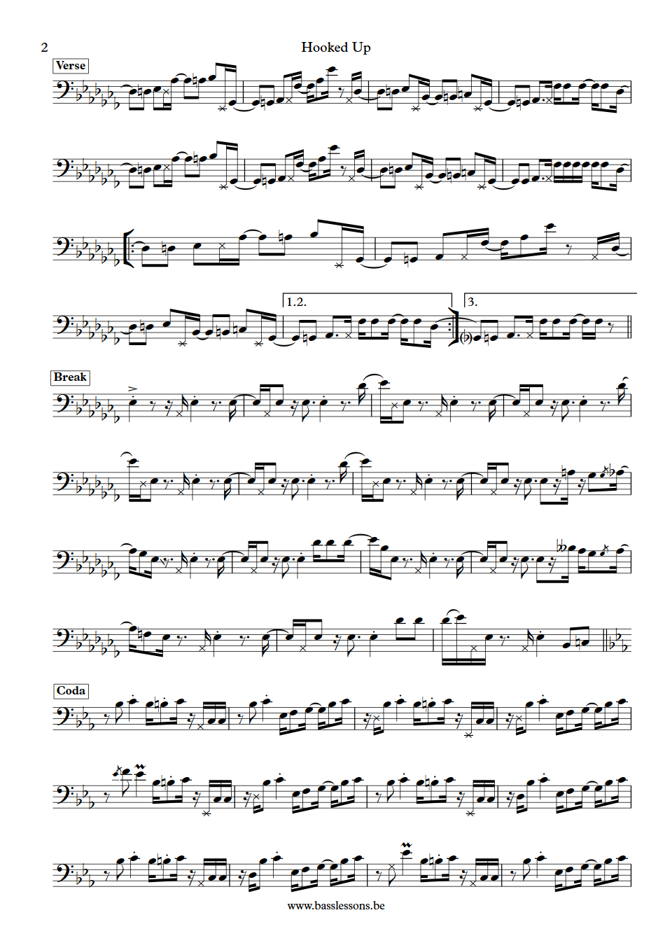 Jamiroquai - Hooked Up | Bass Transcription | Stuart Zender