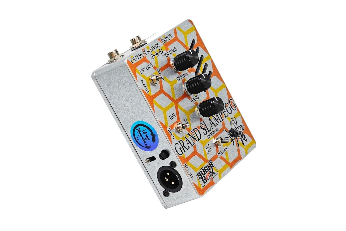 SUSHI BOXより、新作プリアンプ“Grand Slampegg”と、チューブDI
