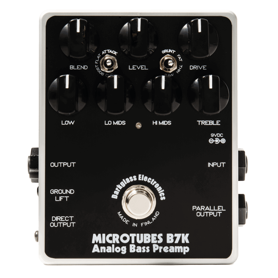 Darkglass Electronics Microtubes B7K Analog Bass Preamp Review
