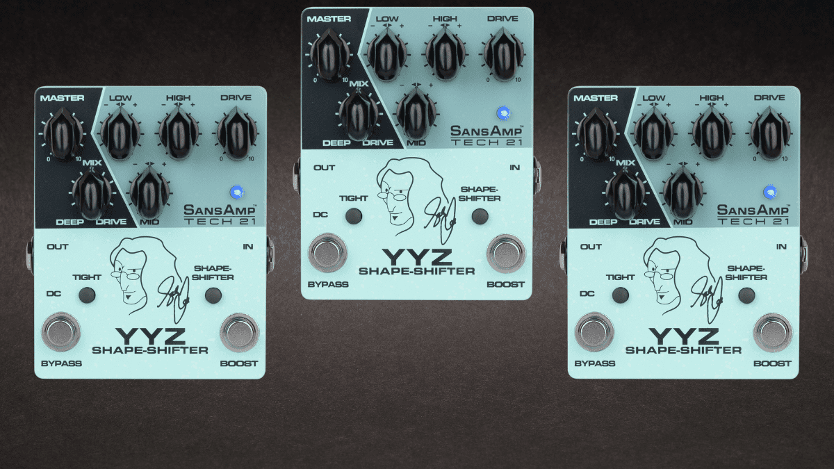 New Gear: Geddy Lee YYZ Shape-shifter Signature SansAmp - Bass