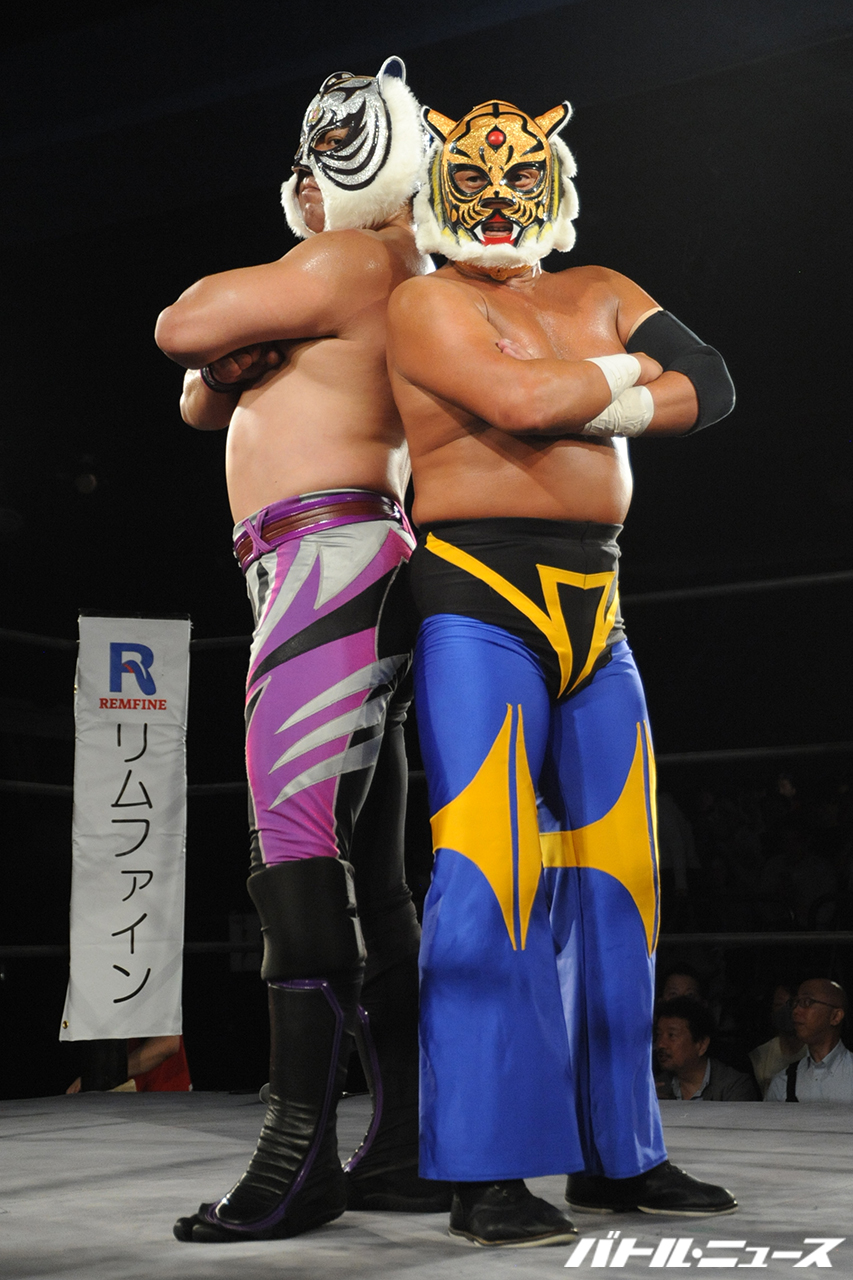 初代タイガーマスクの兄弟弟子が初タッグ！引退発表した4代目タイガー