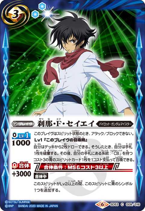 刹那・F・セイエイ - バトルスピリッツ wiki