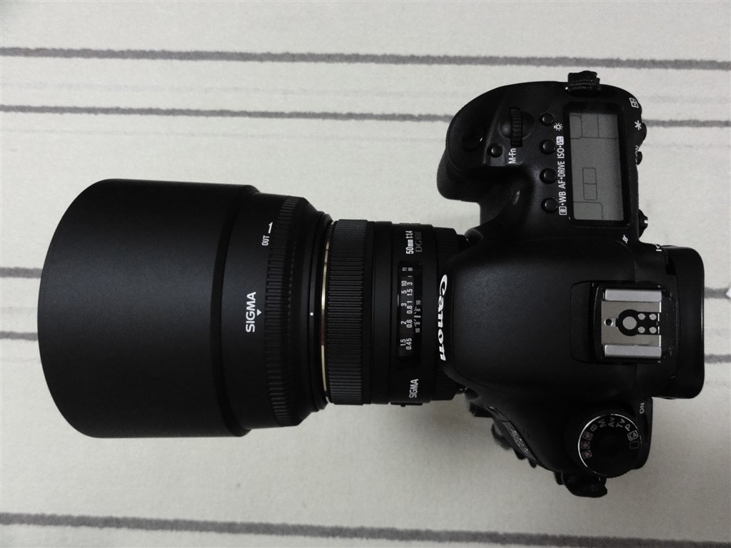 カッコいいフードを付けるには？』 シグマ 50mm F1.4 EX DG HSM (ﾆｺﾝ用