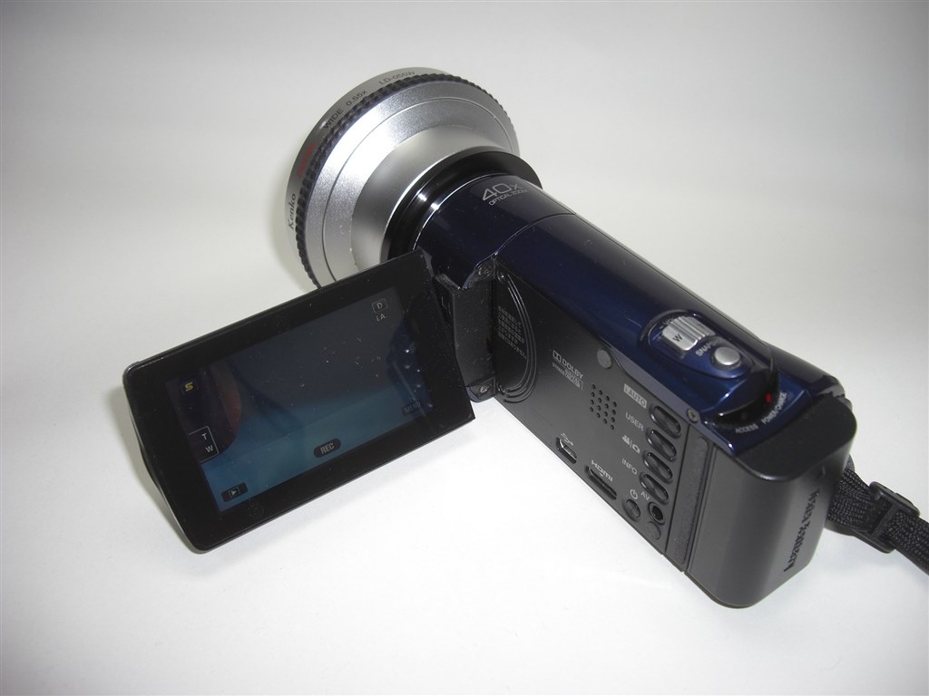 コンバージョンレンズが欲しい』 JVC Everio GZ-HM450 のクチコミ