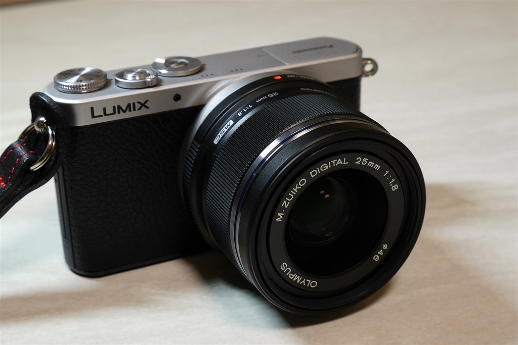 オリ 25mmF1.8 とのコンビ』 パナソニック LUMIX DMC-GM1K レンズ