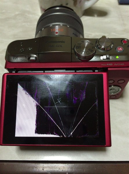 パナソニック LUMIX DMC-GF6W-R ダブルズームレンズキット [レッド