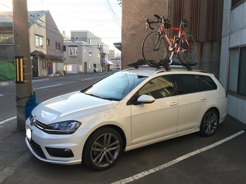 キャリングロッドの使用勝手について』 フォルクスワーゲン ゴルフ