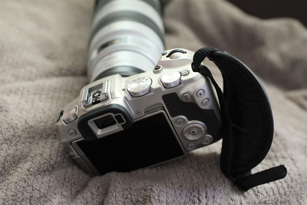 お使いのストラップ／マウントアダプターの強度』 CANON EOS R ボディ