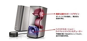 Bose Companion20 multimedia speaker system [シルバー]投稿画像