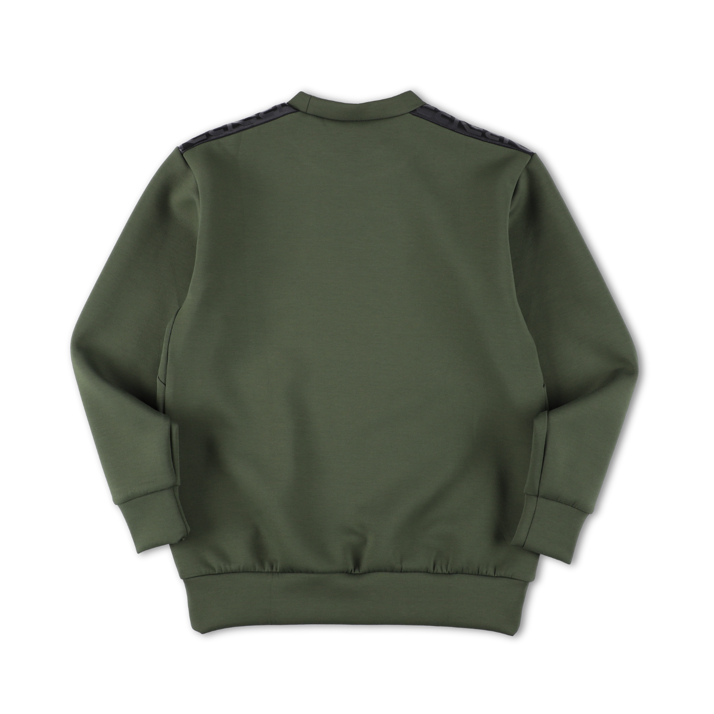 クルーネックスウェット カーキ