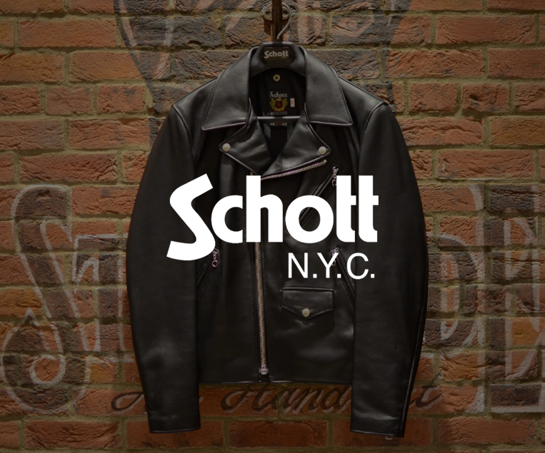 Schott/ショット】LEATHER TRACKER JACKETのサイズ感・着用レビュー