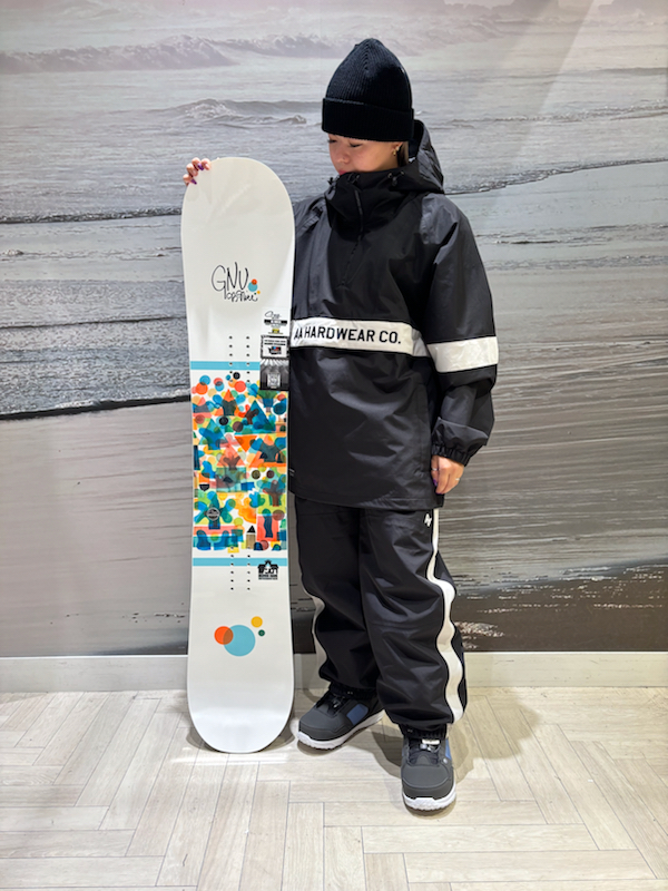 GNU グヌー ビーナイス スノーボード 板 レディース 23-24 KK B24
