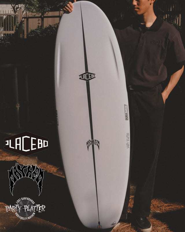 PLACEBO プレセボ パーティープラッター ショートボード サーフボード