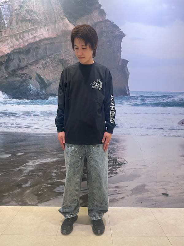 TOY MACHINE トイマシーン 長袖 Tシャツ メンズ ビックシルエット