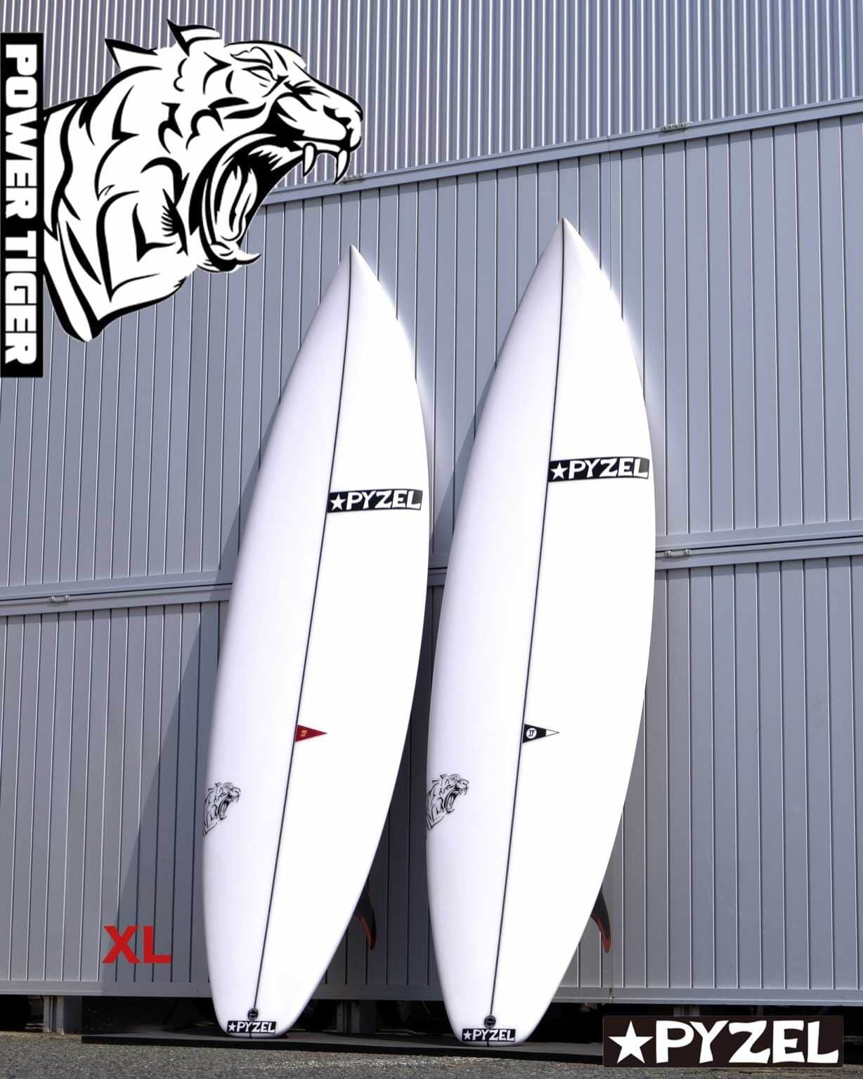 PYZEL パイゼル パワータイガー エックスエル ショートボード