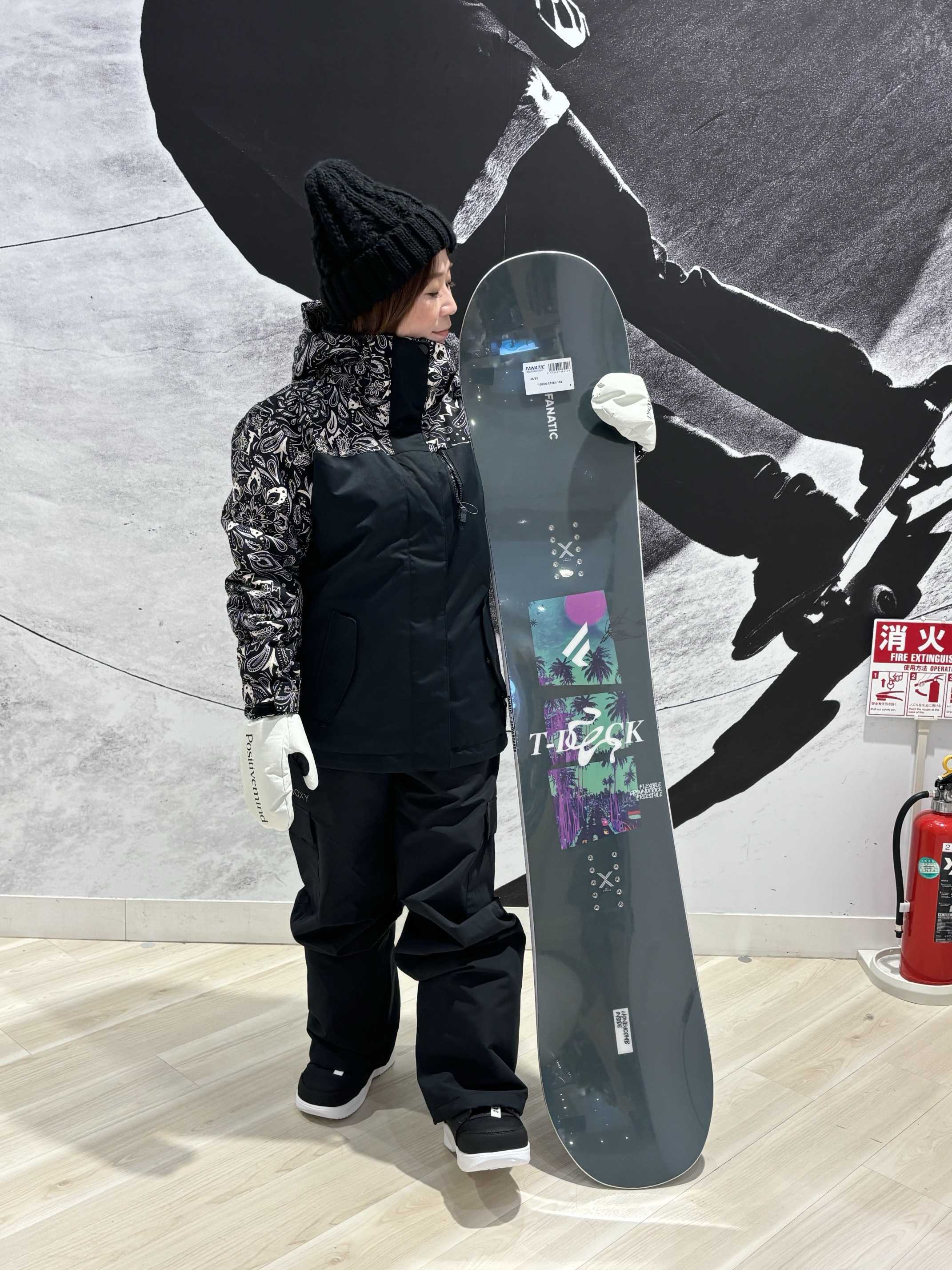 FANATIC ファナティック ティーデッキ スノーボード 板 ユニセックス